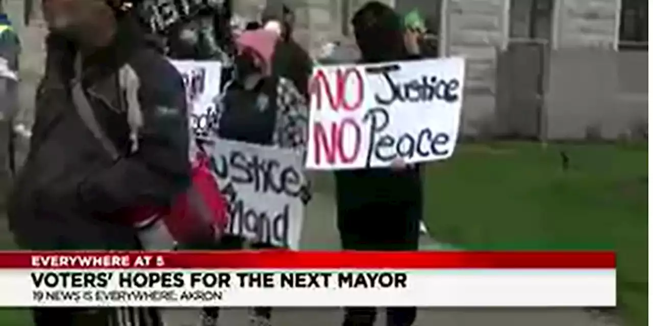 Community members in Akron explain which issues they want the next mayor to address