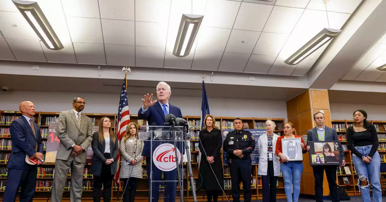 Sen. John Cornyn to introduce new legislation to fight worsening youth fentanyl crisis