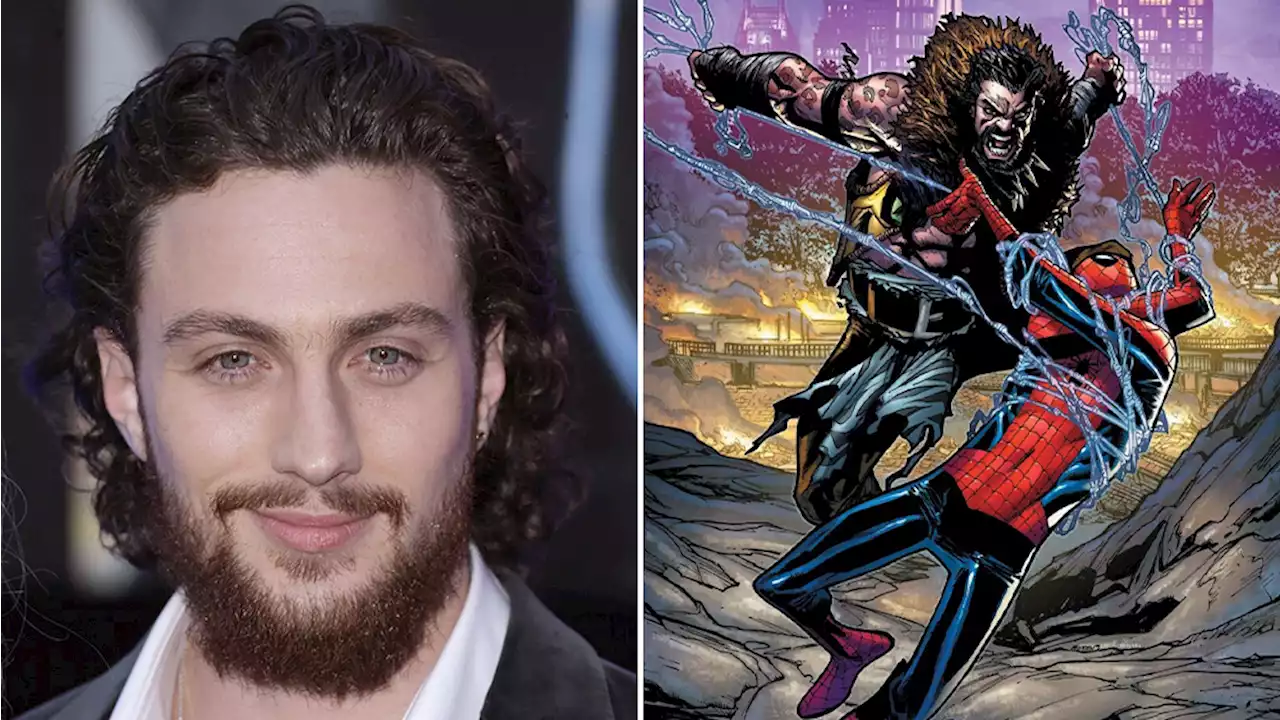 ‘Kraven The Hunter’ Star Aaron Taylor-Johnson Tells Exhibs At CinemaCon “F***, Yes, It’s Going To Be Rated R!”; Marvel Pic Teaser Shown