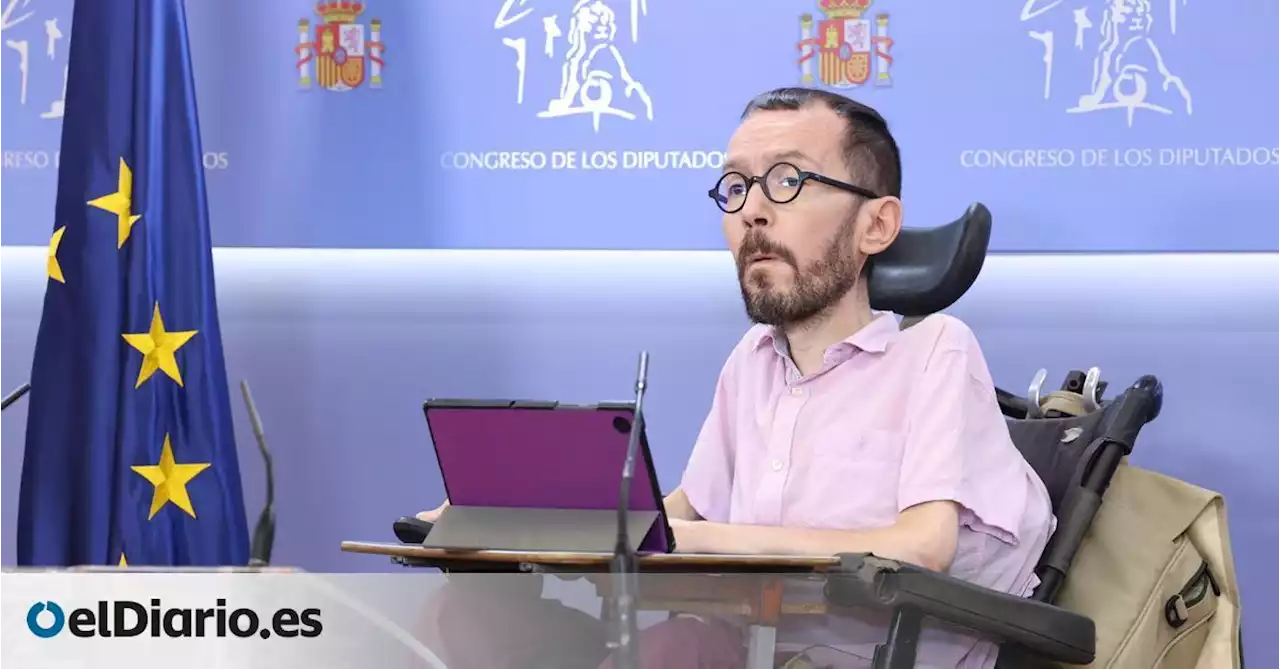 Unidas Podemos reclama al Congreso que elimine las imágenes y bustos de Juan Carlos I