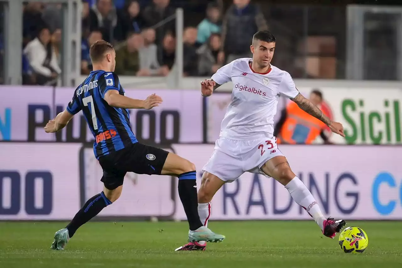 Con Duván Zapata, el Atalanta le ganó a la Roma