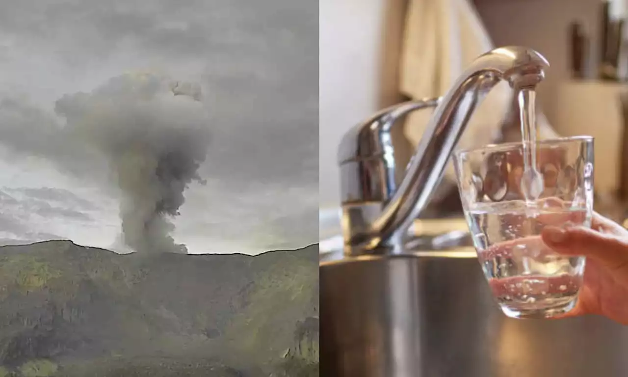 Si hay erupción del volcán Nevado del Ruiz, ¿se puede consumir agua de la llave?