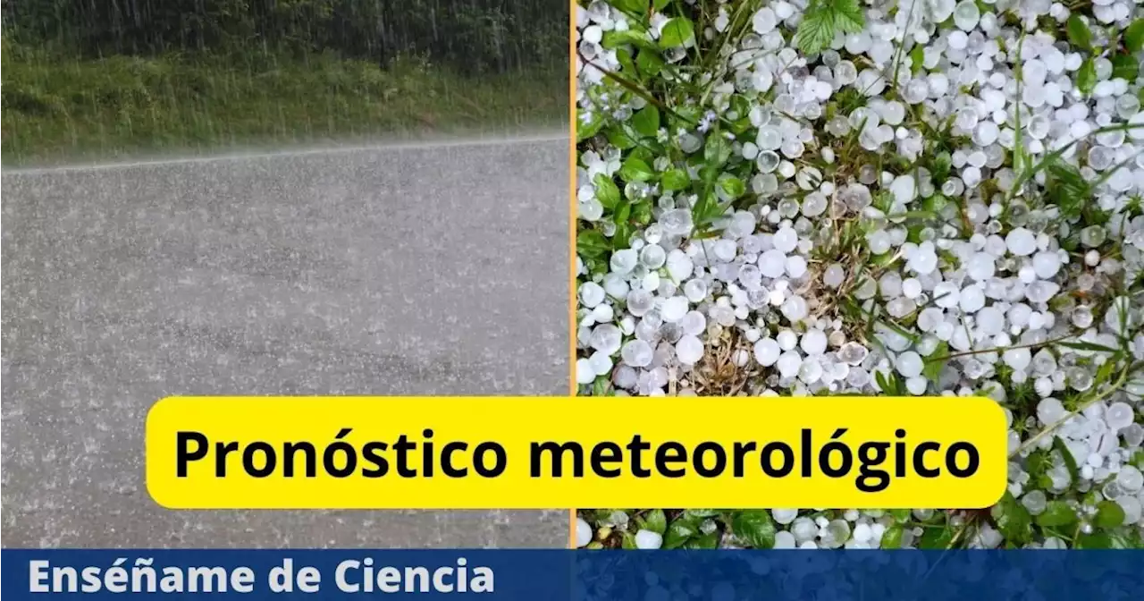 Lluvias y caída de granizo para este martes 25 de abril: pronóstico meteorológico