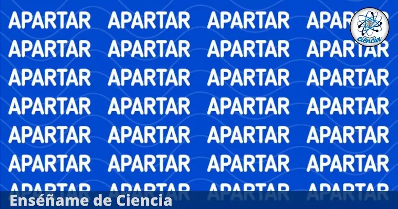 ¿Serás capaz de encontrar la palabra “APARCAR” en el acertijo visual? Tienes menos de 10 segundos