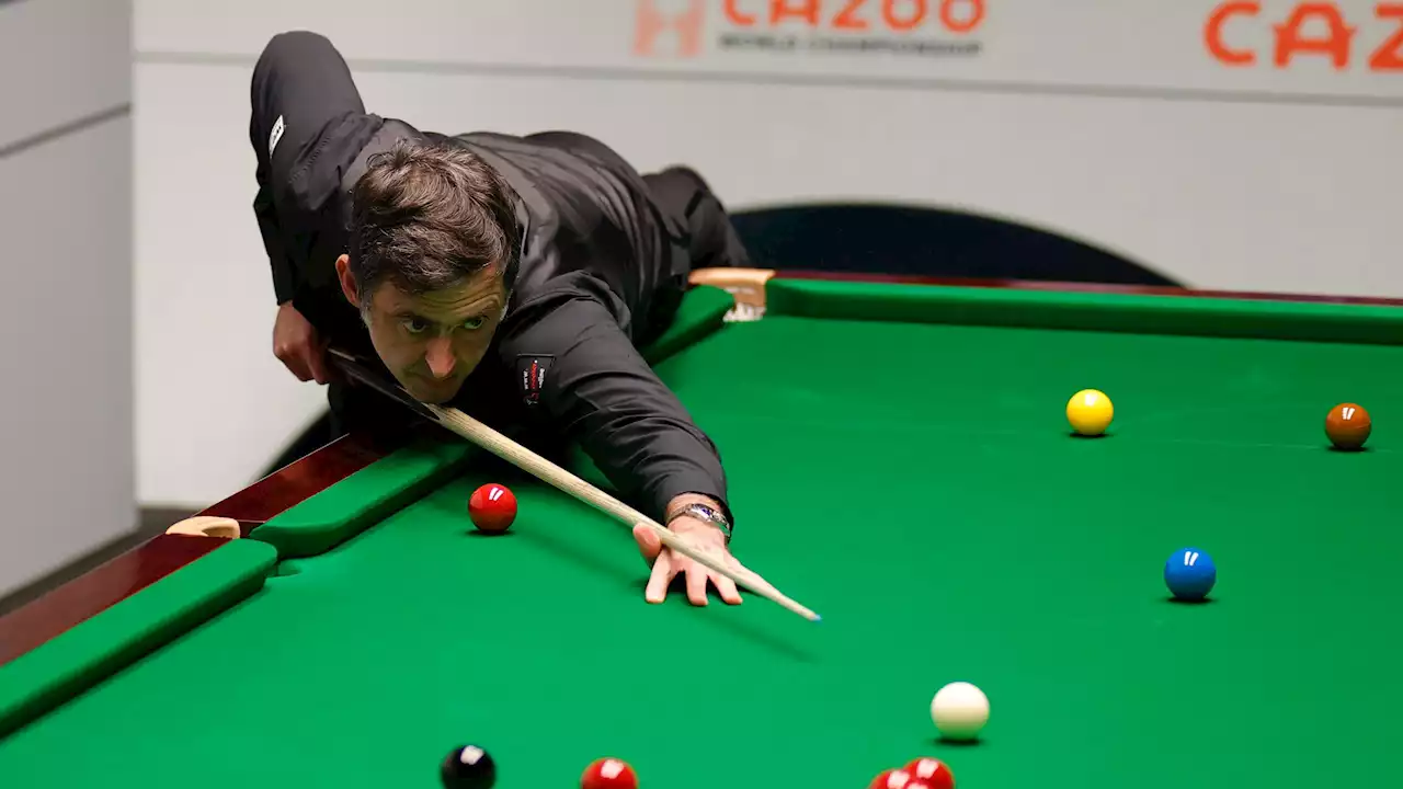 Snooker-WM 2023: Ronnie O'Sullivan klar auf Halbfinal-Kurs - Mark Allen tut sich gegen Jak Jones schwer