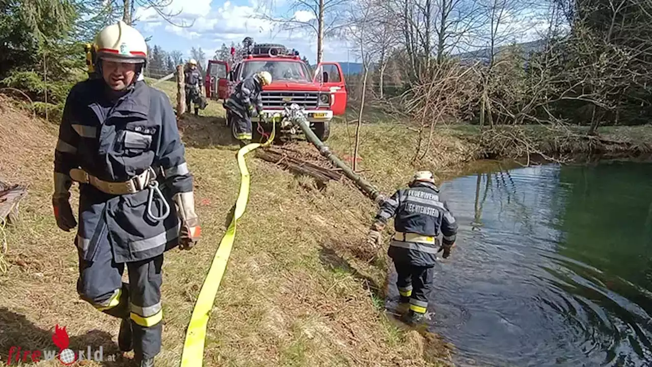 Stmk: Abschnittsübung Deutschlandsberg widmet sich Brand- und Unfallszenario