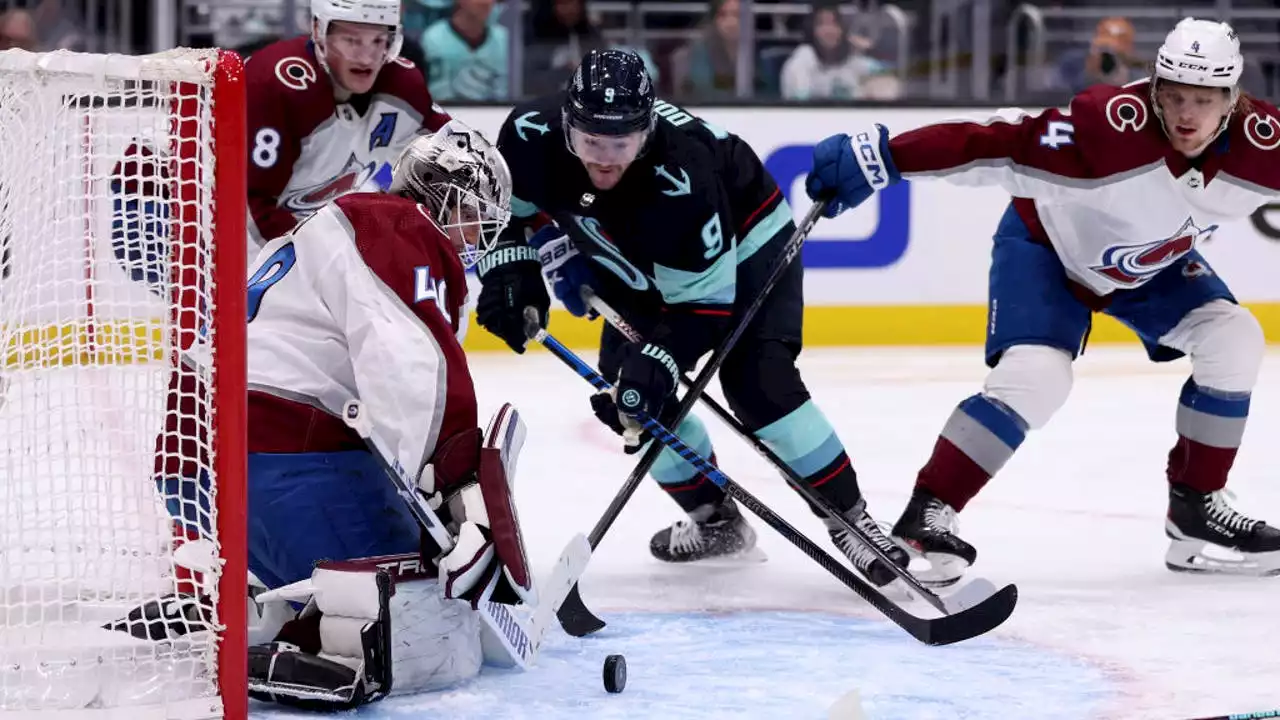 Jordan Eberle OT goal gives Kraken 3-2 win in Game 4 to even series with Avalanche