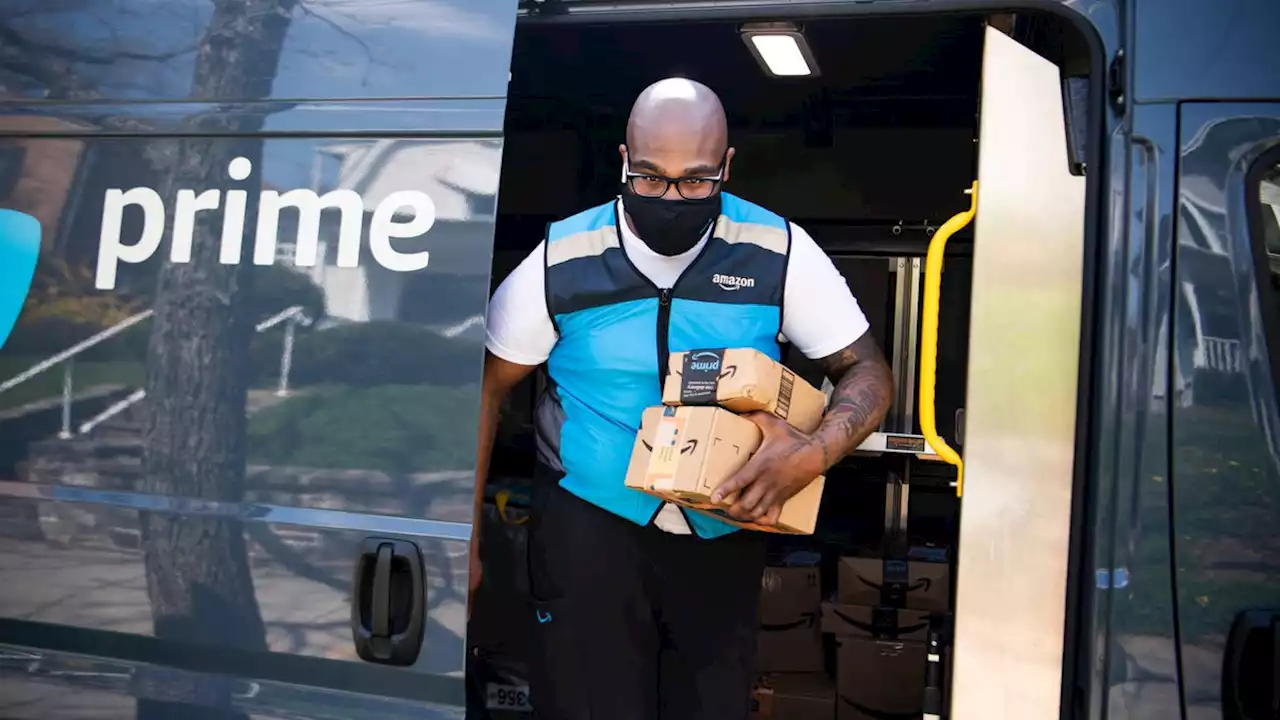 A Group of Amazon Delivery Drivers Celebrate Unionization Despite Amazon Claiming It Terminated Their Contract