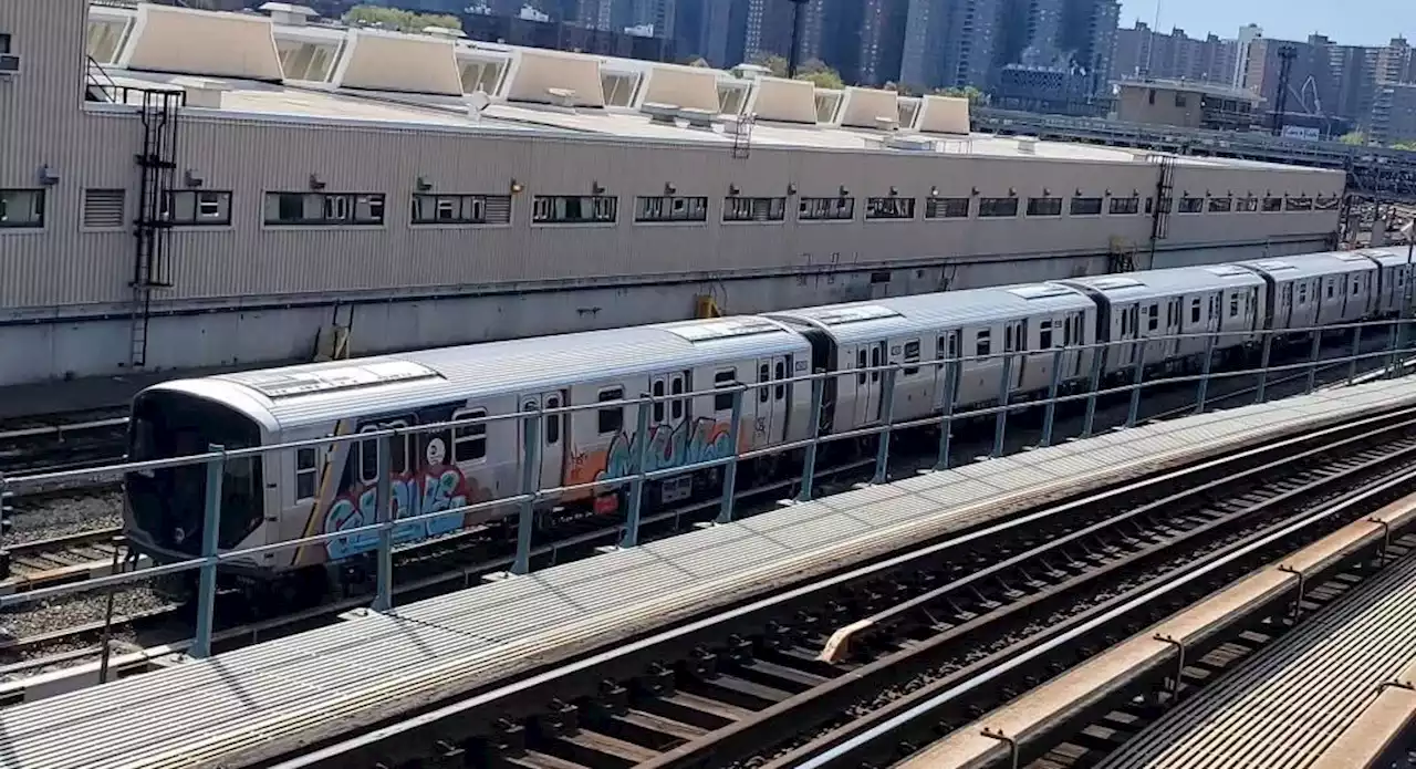 NYC's brand new subway cars hit with graffiti