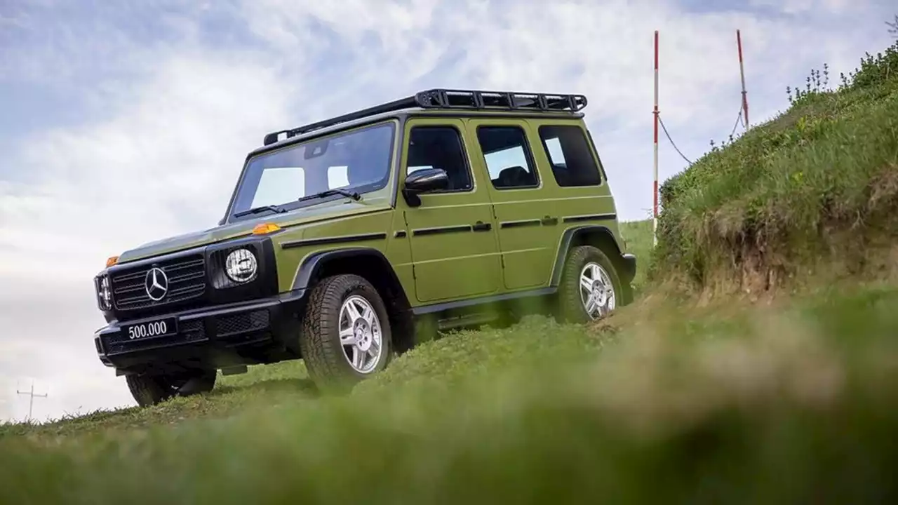 Mercedes-Benz sort une Classe G rétro pour célébrer les 500.000 exemplaires vendus de ce SUV mythique