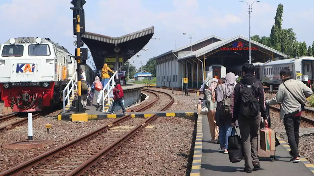 Arus Balik Lebaran, Tiket Kereta di Wilayah Cirebon Masih Tersedia