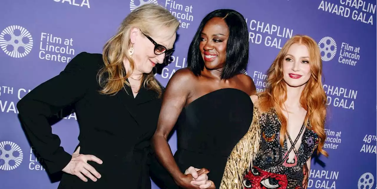 Meryl Streep, Viola Davis, and Jessica Chastain Are the Best Powerhouse Trio at NY Gala