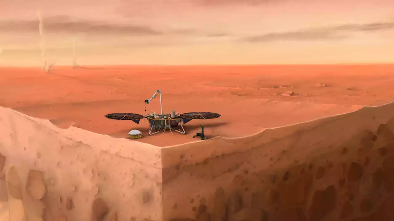 The NASA Insight lander's prolonged mission shed new light on Mars' liquid core