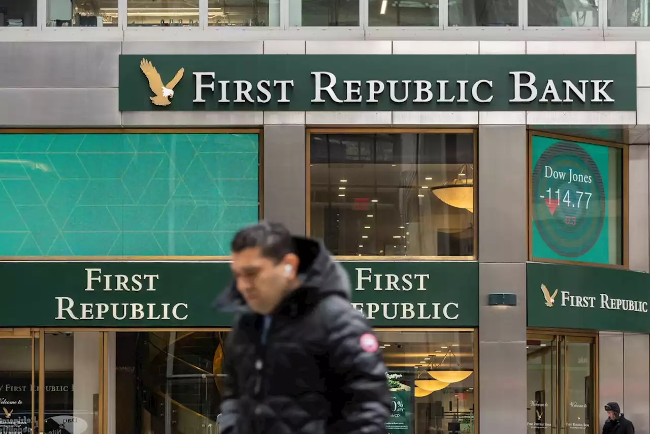 First Republic Bank deposits tumble more than $100 billion as it explores options By Reuters