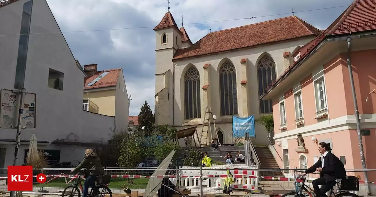 Begegnungszone verschoben: Diese 'Zinze'-Baustelle ist nur das Vorspiel für die echte Umgestaltung | Kleine Zeitung