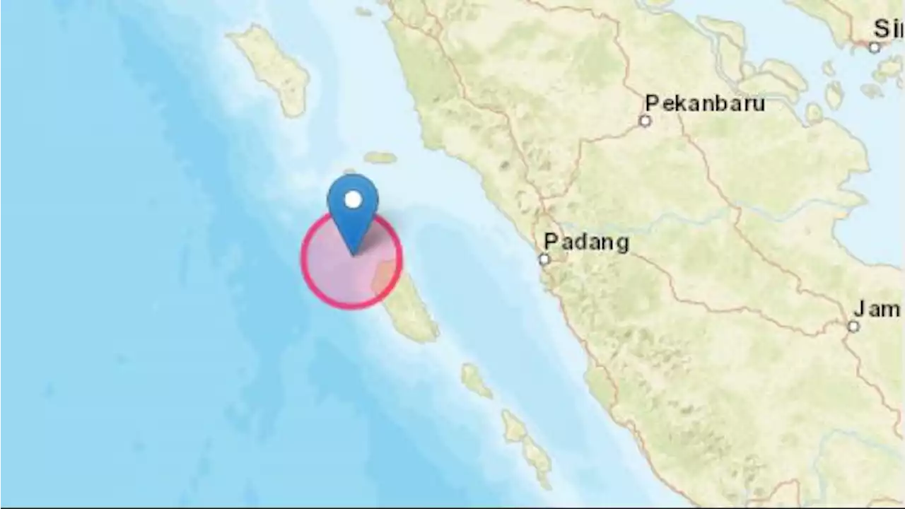 Enam Kali Gempa Susulan Terjadi usai Gempa M7,3 di Mentawai Dini Hari