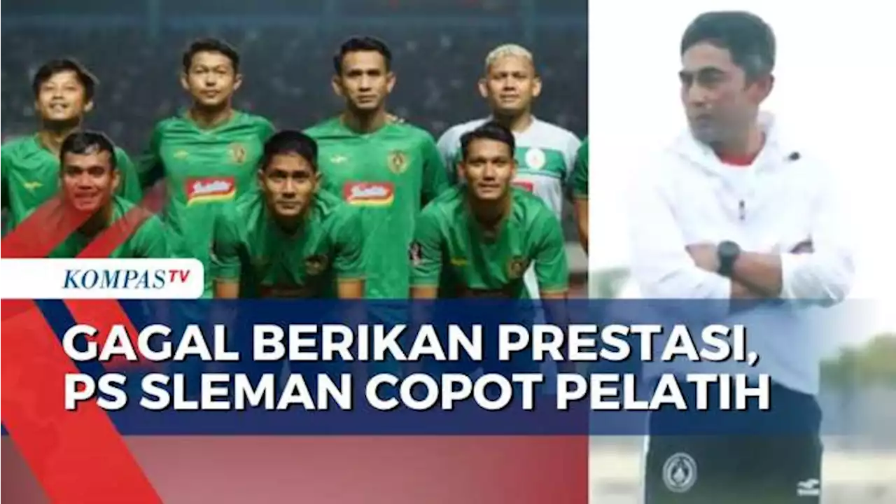 PS Sleman Copot Sang Pelatih, Seto Nurdiantoro Karena Gagal Berikan Prestasi