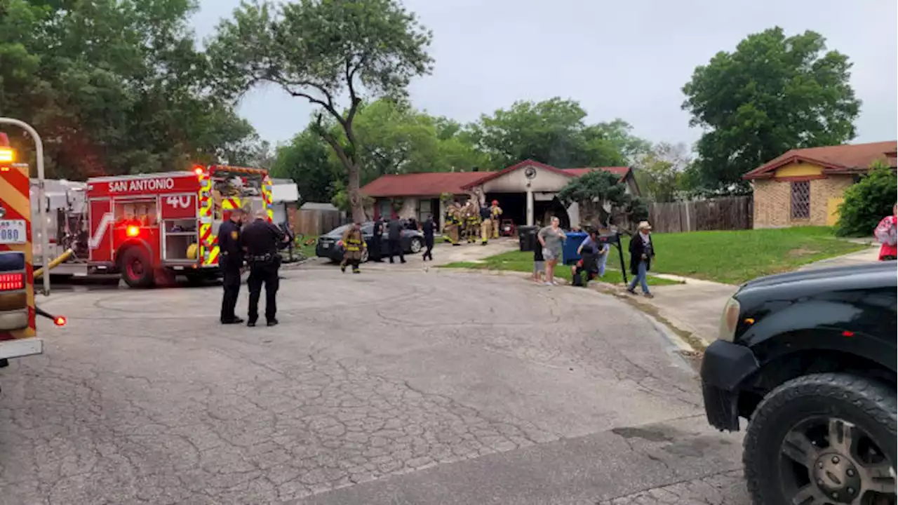 Fallen candle likely cause of fire at Northeast Side home; family bulldog killed, SAFD says