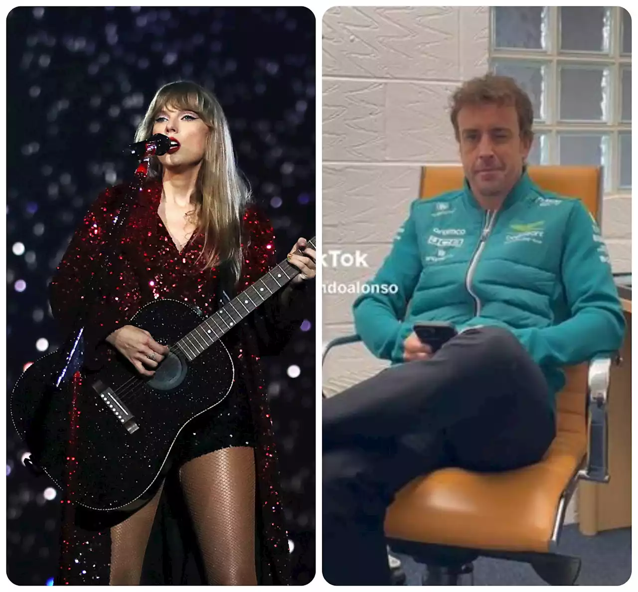 La teoría sobre la relación entre Taylor Swift y Fernando Alonso que el piloto ha alimentado en sus redes (guiño incluido)