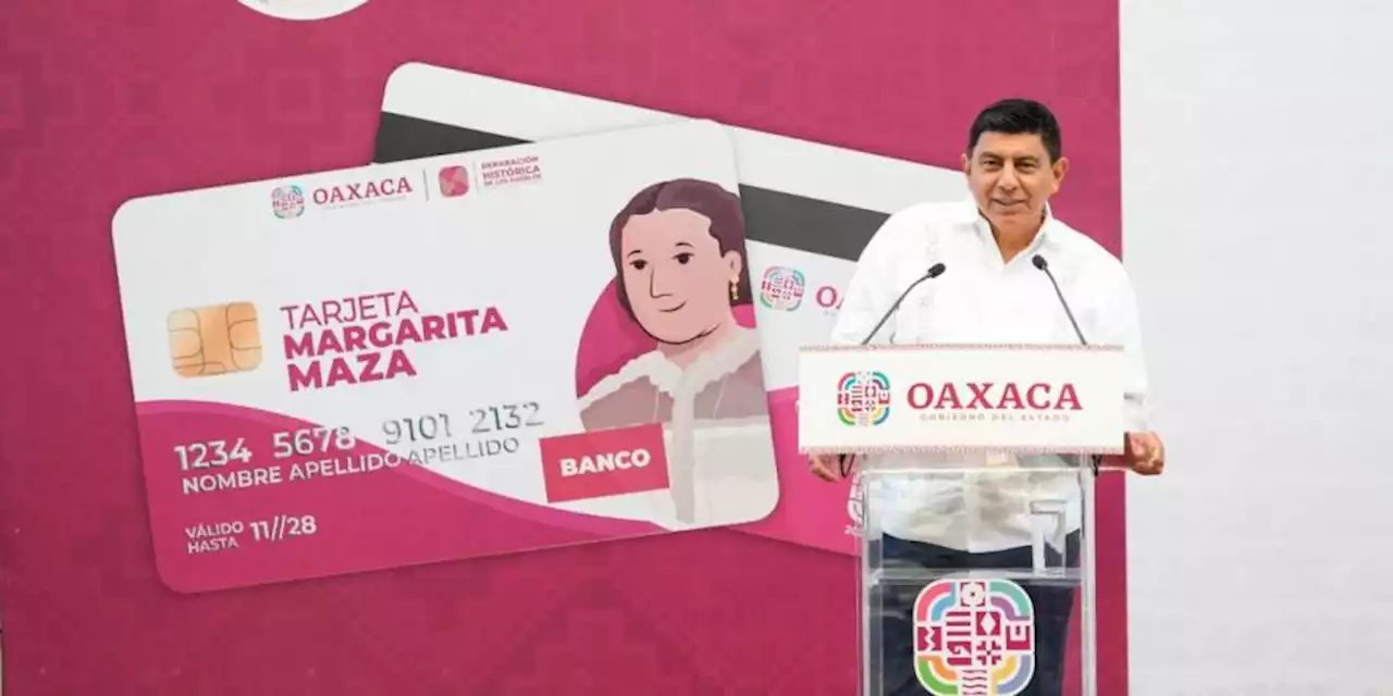 Salomón Jara presenta Tarjeta Margarita Maza para jefas de familia