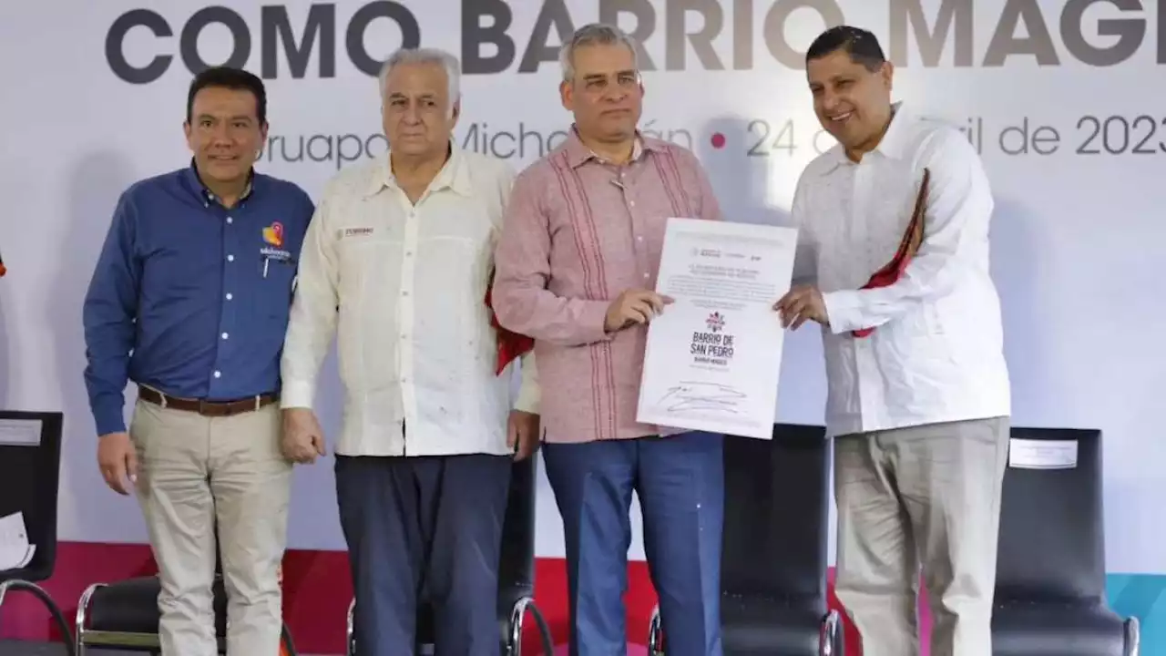 San Pedro de Uruapan recibe el primer nombramiento de Barrio Mágico en Michoacán