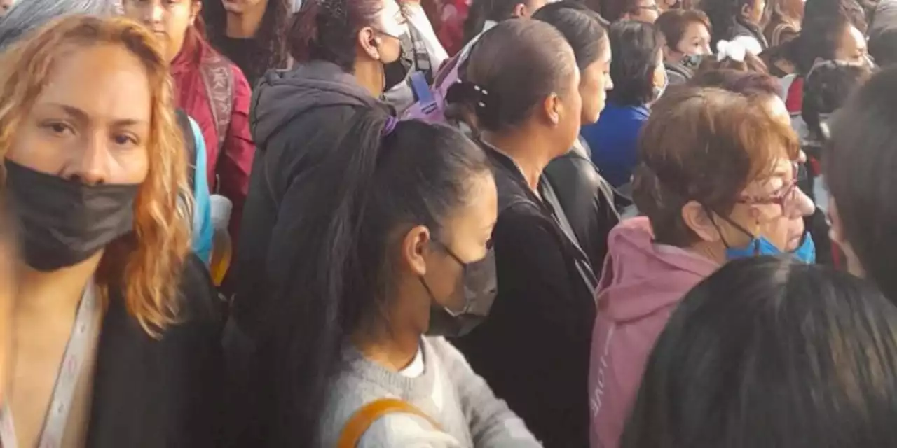 Metro CDMX. Informan retrasos y aglomeraciones en Líneas 8 y 3