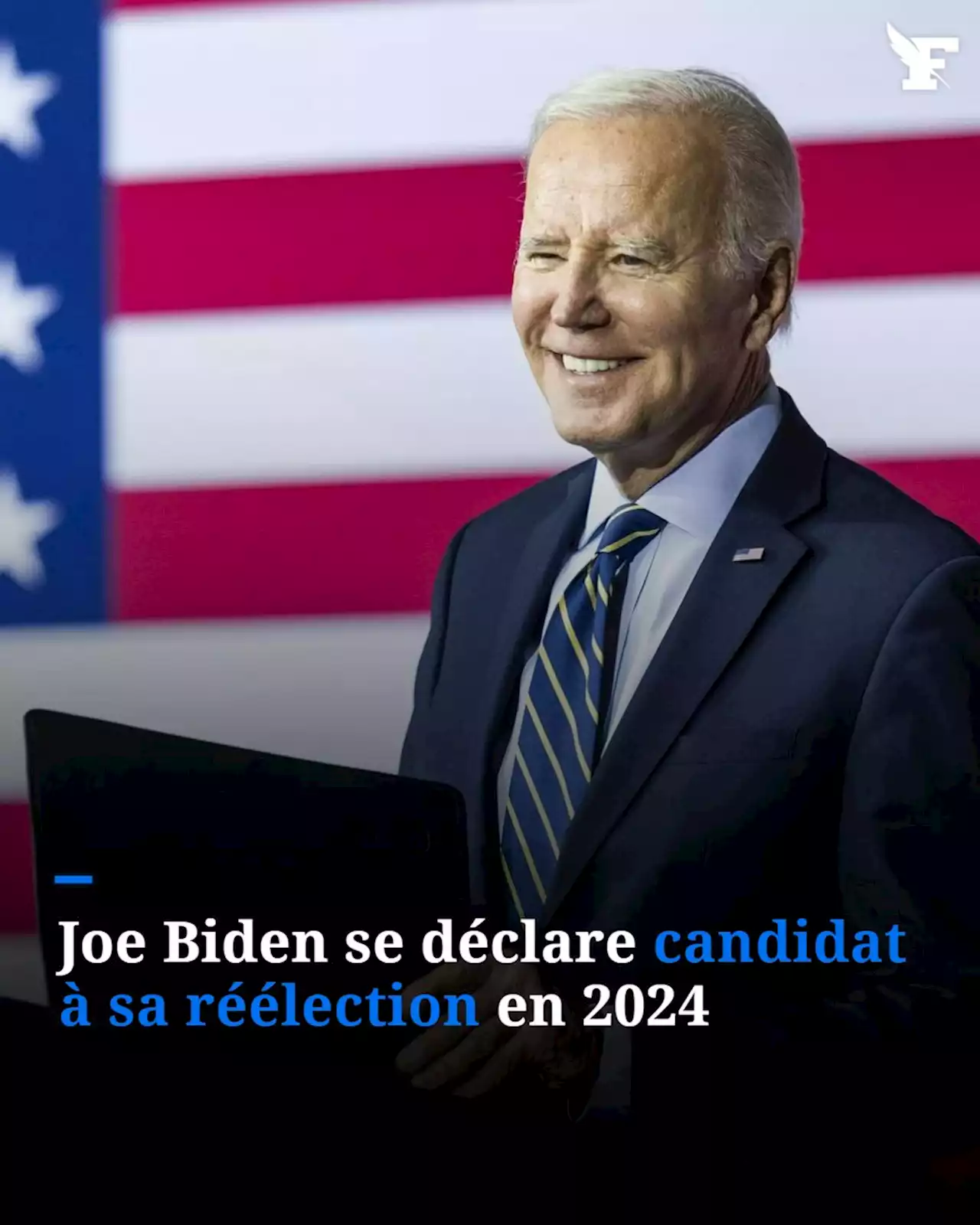 Joe Biden annonce sa candidature officielle à l'élection présidentielle américaine de 2024