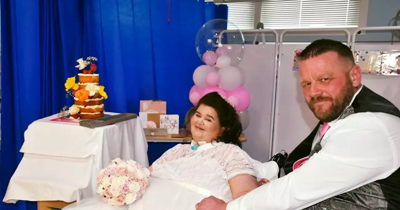 Leeds mum who married in hospital to go home in time for wedding anniversary