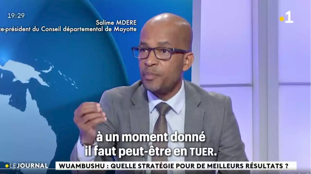 « Il faut peut-être en tuer » : tollé après les propos d’un élu de Mayotte visant des jeunes délinquants