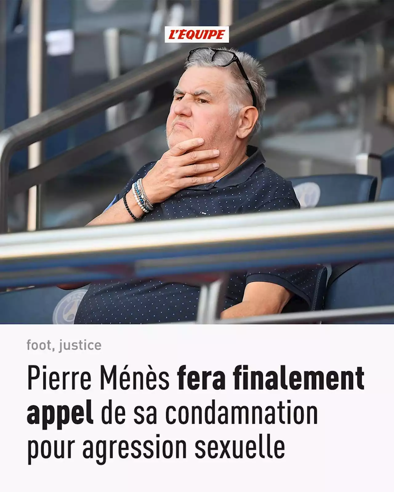 Pierre Ménès fera finalement appel de sa condamnation pour agression sexuelle