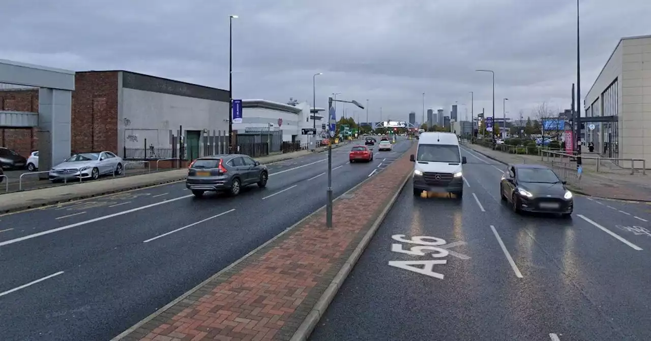 LIVE: Police close off stretch of main road after woman hit by car