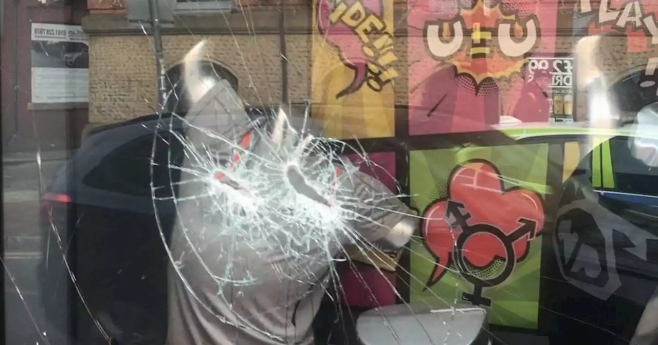 Outrage after adult store Clonezone is attacked AGAIN as crowbar smashes windows