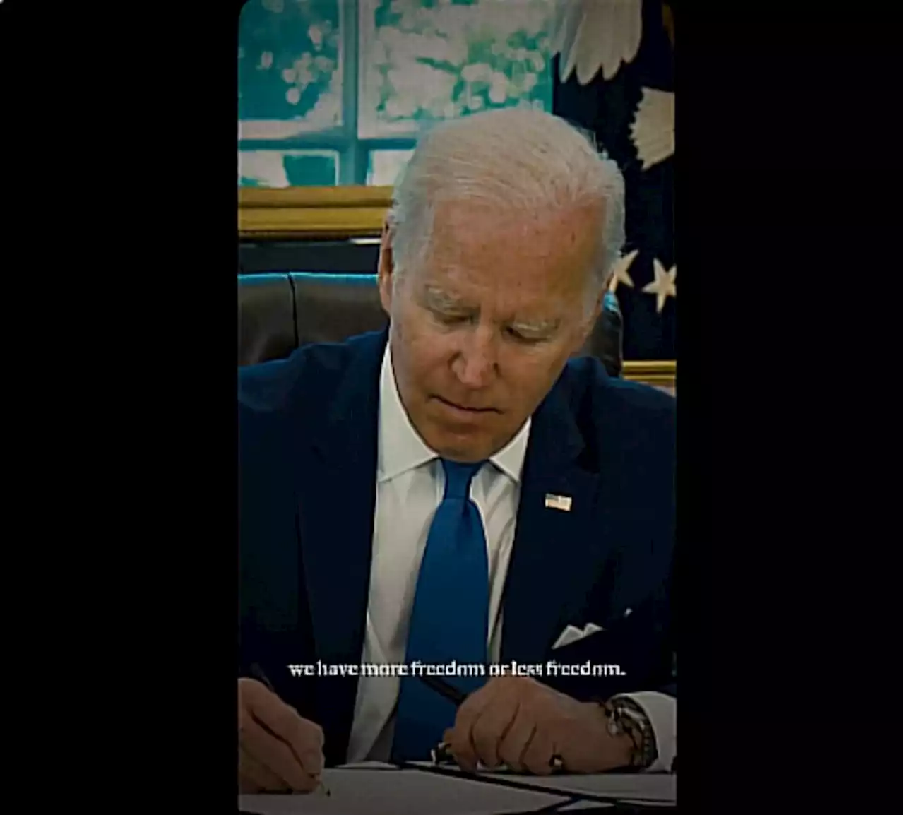 Joe Biden va por la reelección con el eslogan 'Terminemos el trabajo'