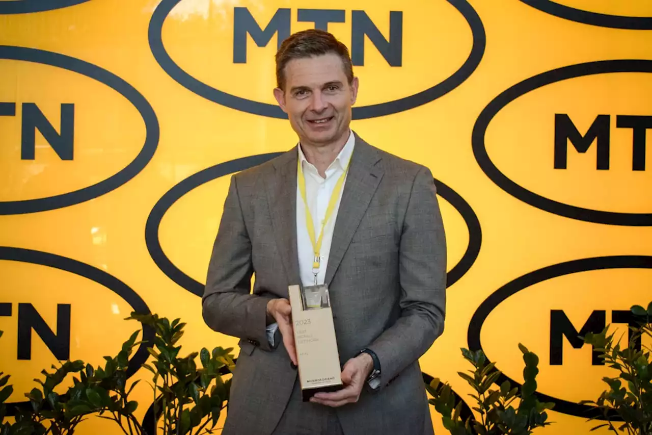 MTN honoured with 2023 MyBroadband Mobile Network of the Year trophy