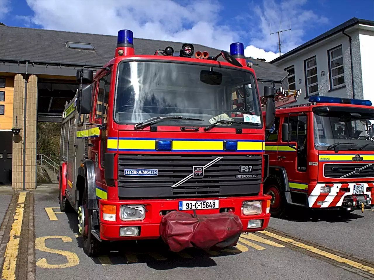 Stryker fire: Four fire units remain at scene of fire at County Cork plant