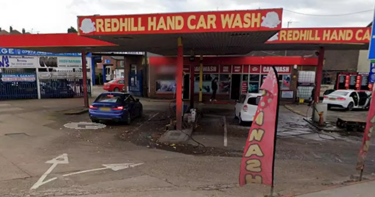 Car wash worker dragged into shop and beaten with a plank of wood