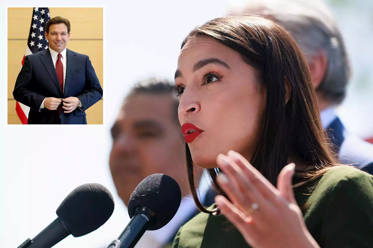 AOC says DeSantis would be ‘weaker’ GOP presidential contender than Trump