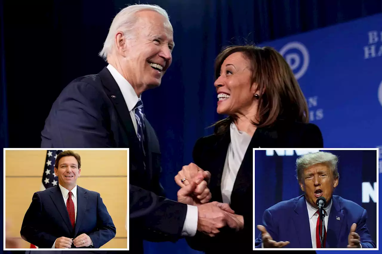 Biden beats Trump big, loses to DeSantis: 2024 polls