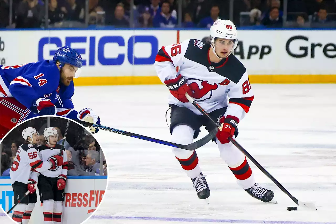 Jack Hughes provides latest evidence that Devils go as he goes