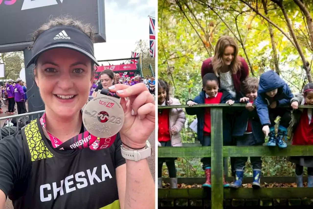 Headteacher hails 'best day of my life' after marathon triumph for school