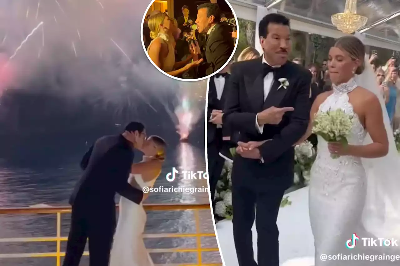 Inside Sofia Richie and Elliot Grainge’s ‘perfect’ wedding: Performers, fireworks, more