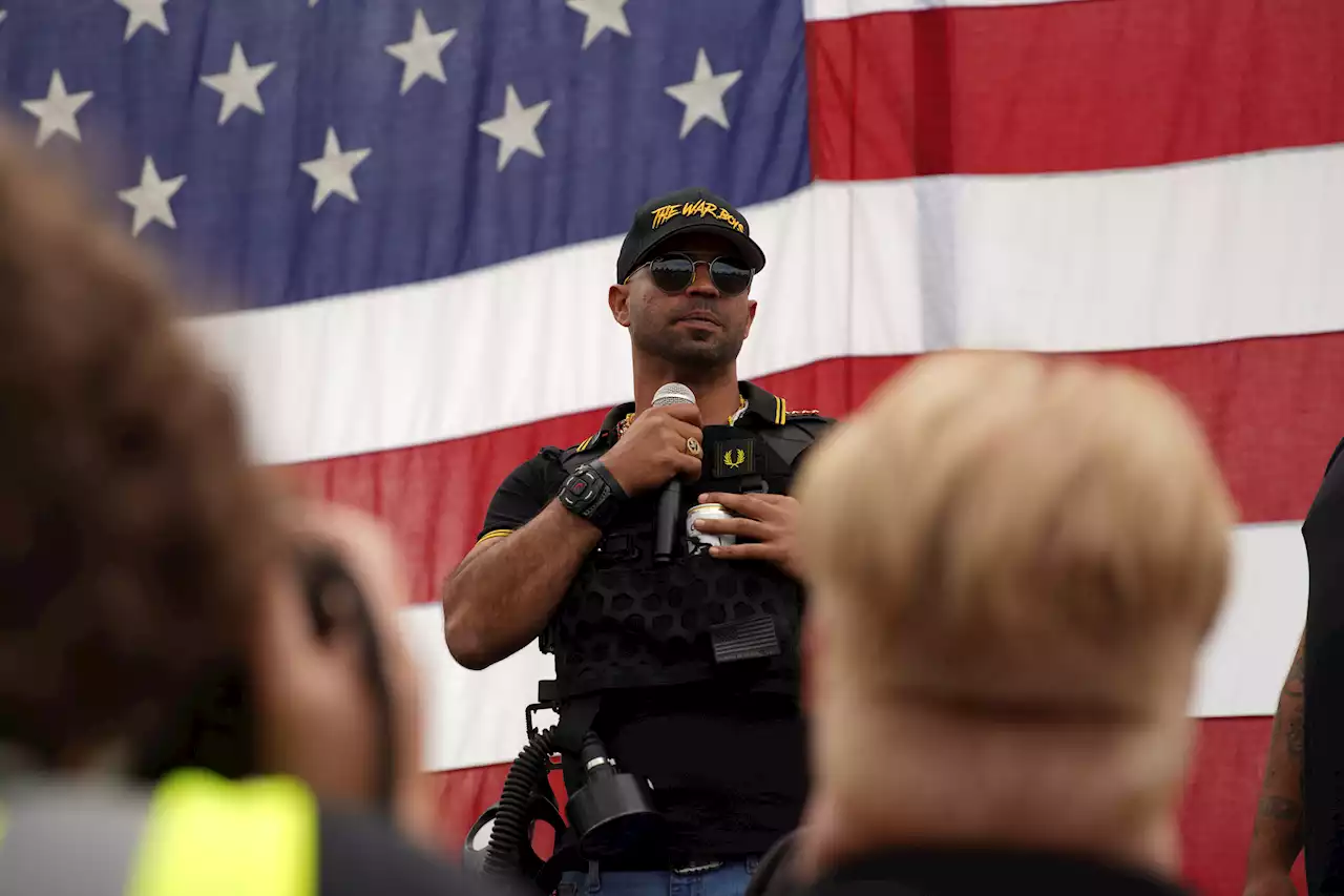 Proud Boys leader: Trump caused Jan. 6 attack