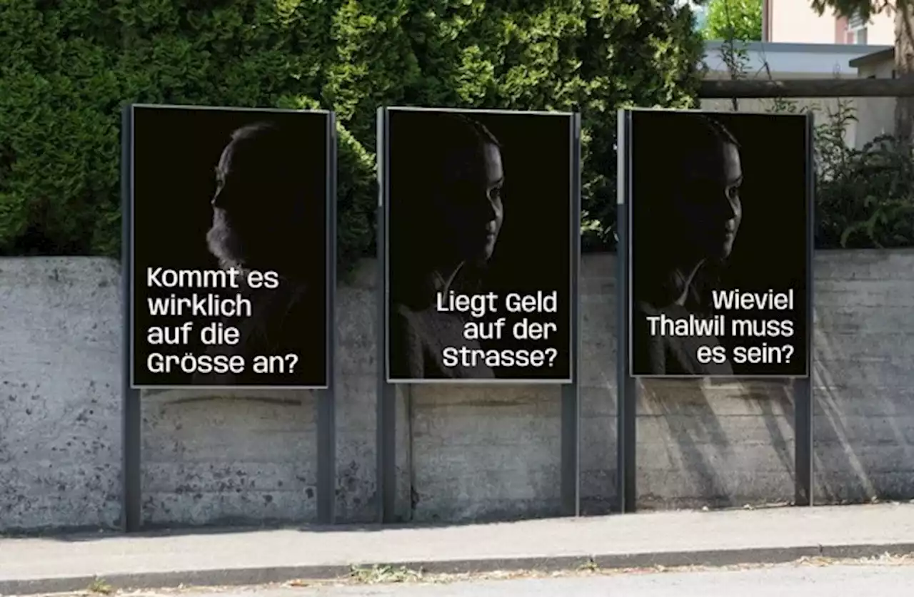 Bank Thalwil überrascht mit frecher Kampagne rund um den Neubau