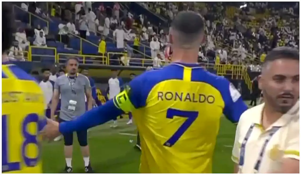 Cristiano Ronaldo la pasa mal en Arabia y se enfrentó a gritos con banquillo del Al-Nassr - Pulzo