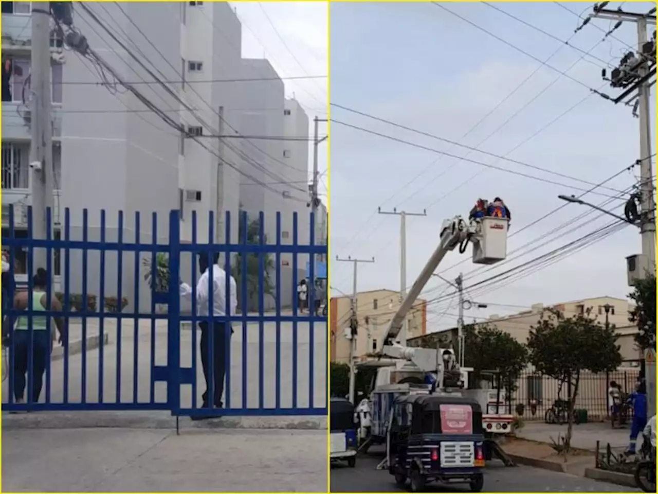 Revuelo en Barranquilla porque cortaron la luz a varios morosos; salieron a protestar - Pulzo