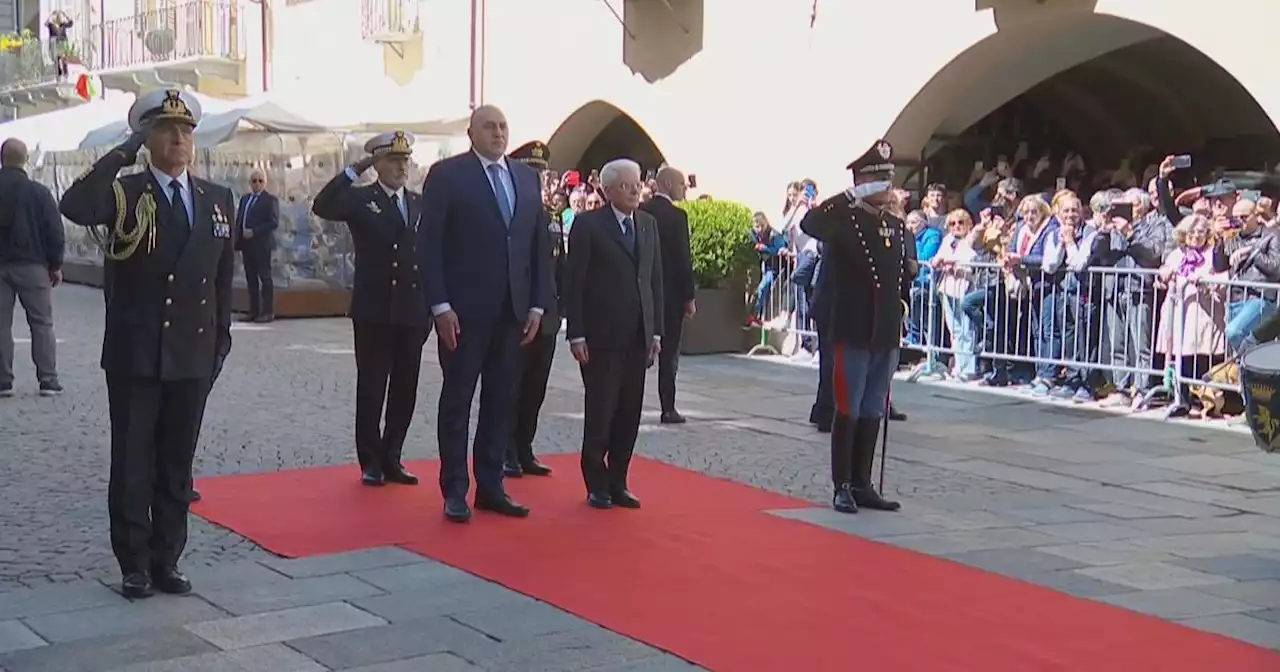 Festa della Liberazione, il presidente Mattarella in Piemonte nei luoghi della Resistenza