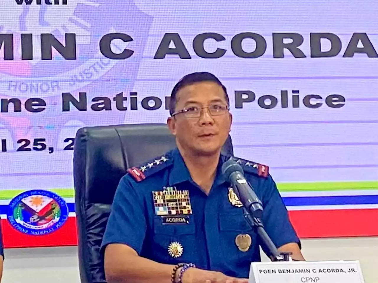 New PNP chief Acorda vows transparency to media