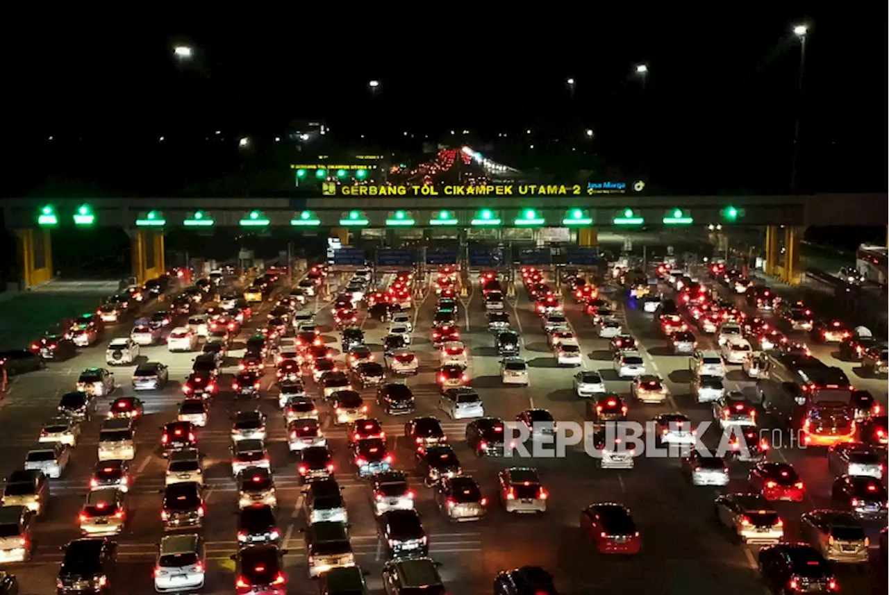 Arus Balik, Sebanyak 222.326 Kendaraan Masuk Jakarta Lewat Empat Gerbang Tol