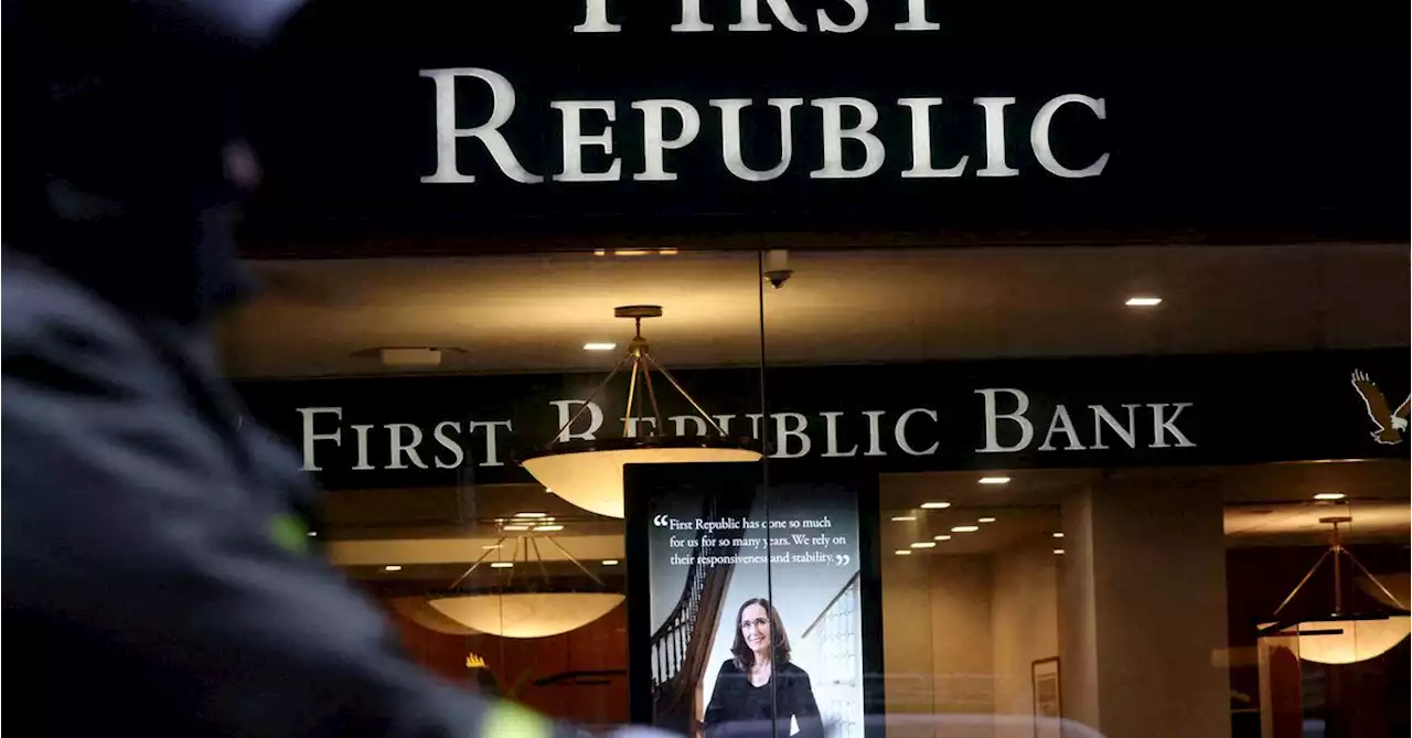 First Republic Bank deposits tumble more than $100 bln as it explores options