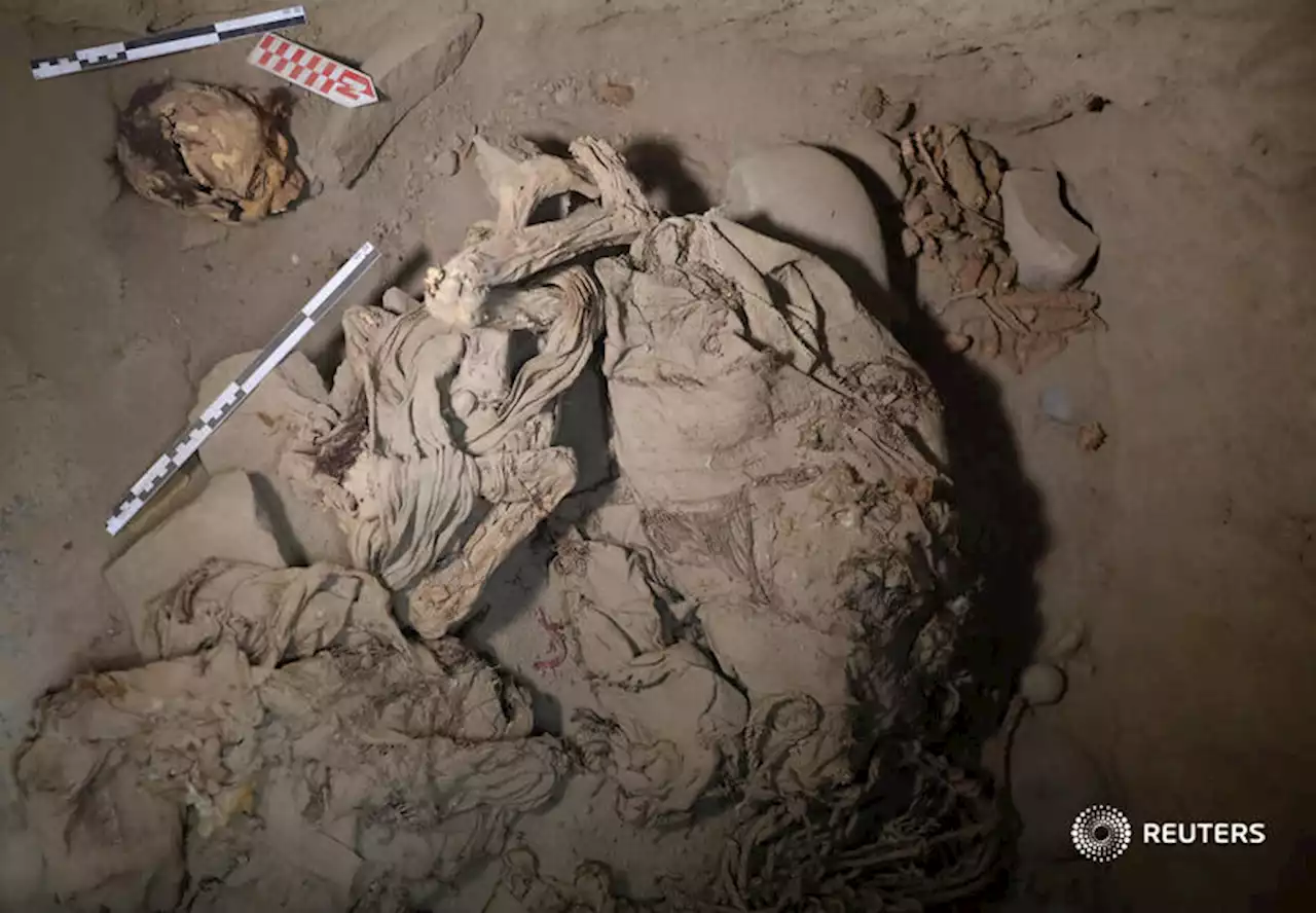 Archaeologists in Peru find adolescent mummy wrapped in bundle